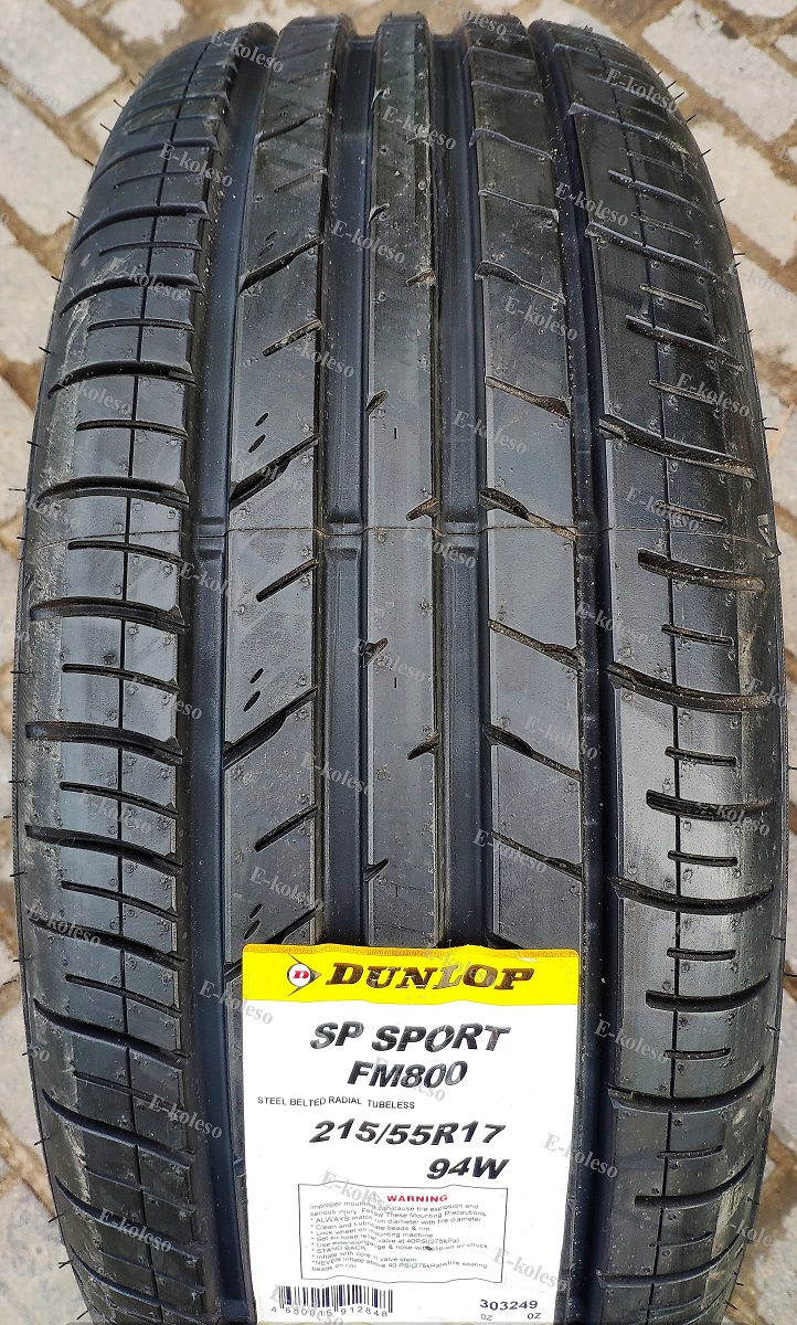 Автомобильные шины Dunlop Sp Sport Fm800 215/55 R17 94W