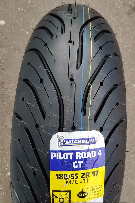 Мотошины Michelin Pilot Road 4 Gt 180/55 R17 73W