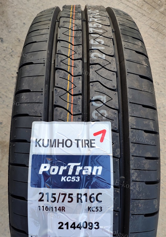 Автомобильные шины Kumho PorTran KC53 215/75 R16C 113/111R
