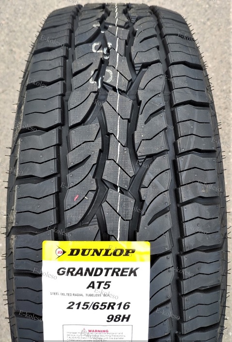 Автомобильные шины Dunlop Grandtrek AT5 215/65 R16 98H