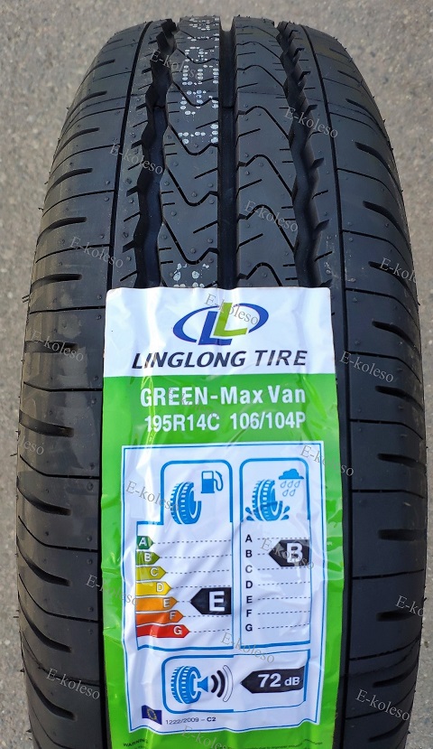 Автомобильные шины Linglong Greenmax Van 195/0 R14C 106/104P