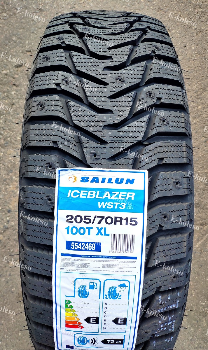 Автомобильные шины Sailun Ice Blazer WST3 205/70 R15 100T