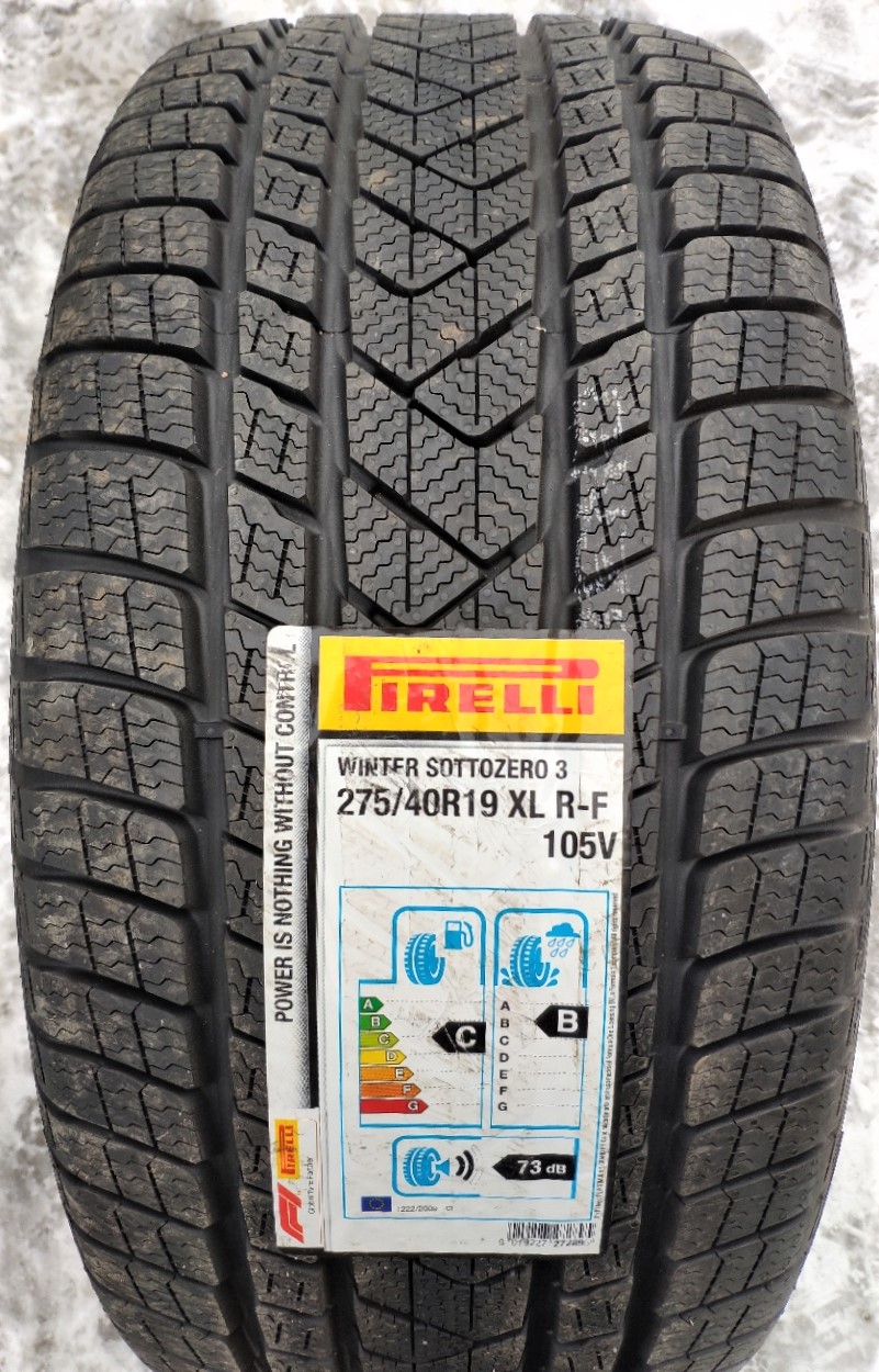 Автомобильные шины Pirelli Winter Sottozero 3 275/40 R19 101W