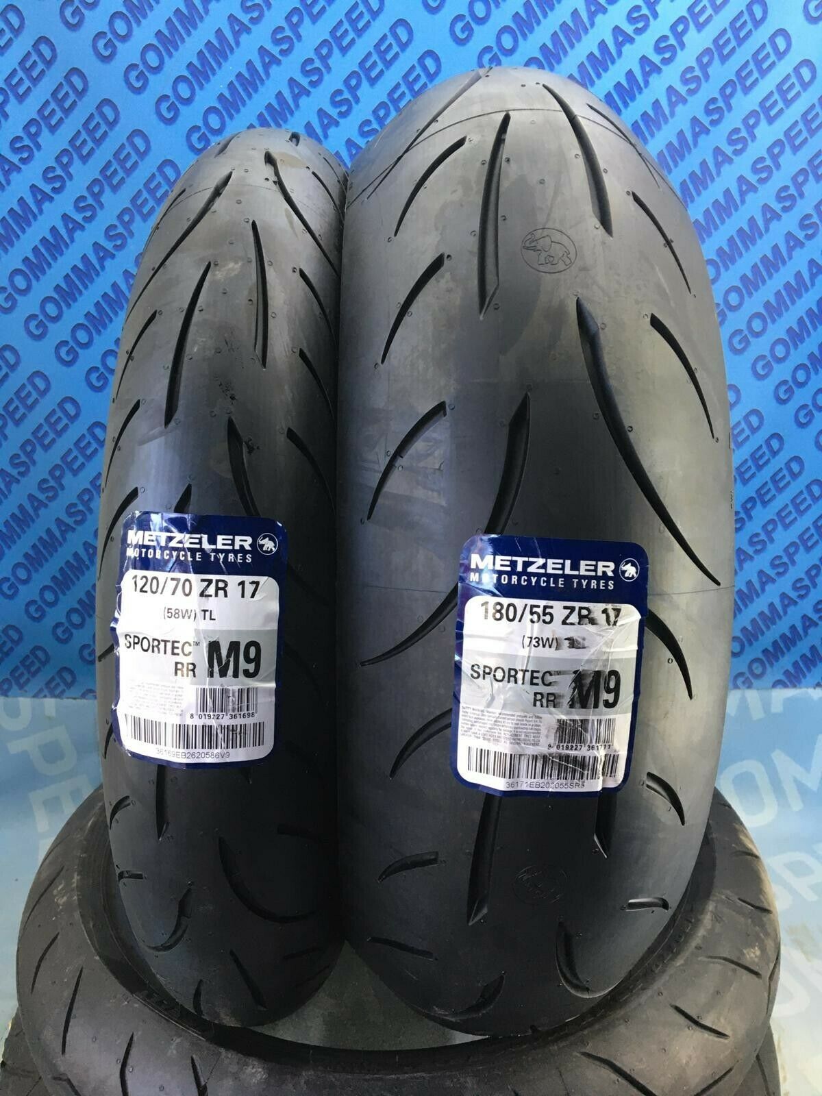 Мотошины Metzeler Sportec M9 RR 120/70 R17 