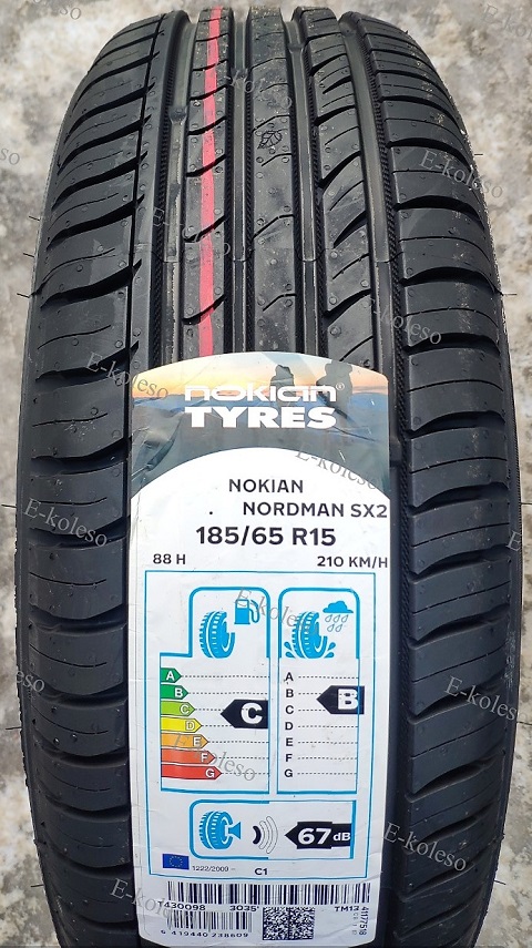 Автомобильные шины Nokian Nordman Sx2 185/65 R15 88H