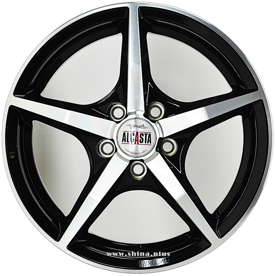 Литые диски Alcasta M56 BKF 6.0J/15 5x100 ET38.0 D57.1