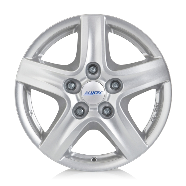 Литые диски Alutec GripT Polar Silver 6.5J/16 5x120 ET50.0 D65.1