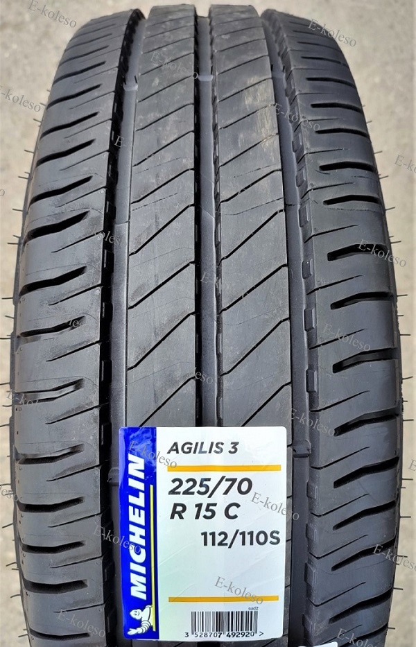 Автомобильные шины Michelin Agilis 3 225/70 R15C 112/110S