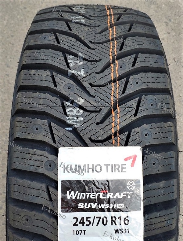 Автомобильные шины Kumho Wintercraft Suv Ice WS31 245/70 R16 107H