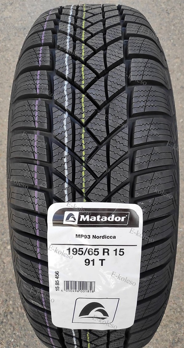 Автомобильные шины Matador MP 93 Nordicca 195/65 R15 91T