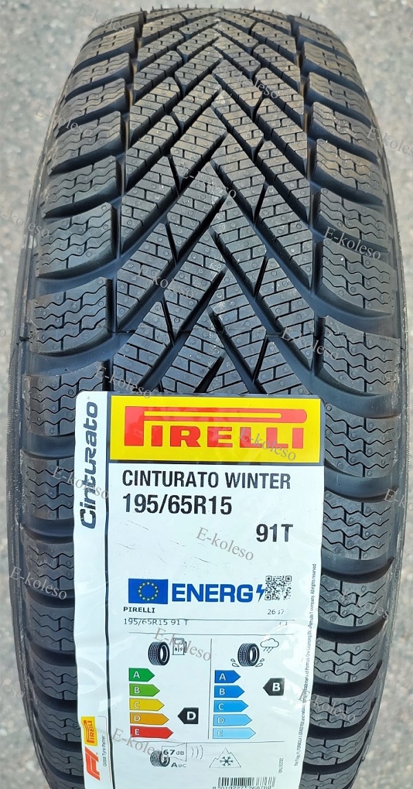 Автомобильные шины Pirelli Cinturato Winter 195/65 R15 91T
