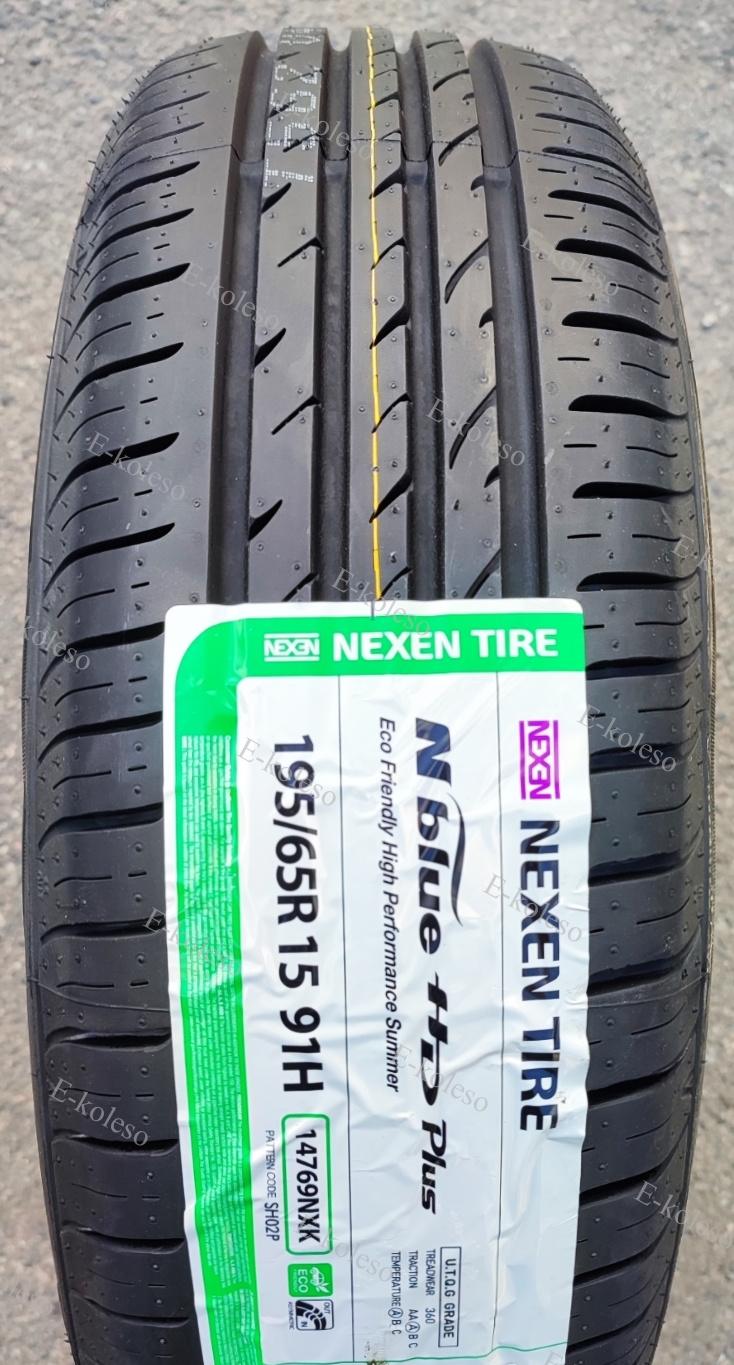 Автомобильные шины Nexen N'Blue HD Plus 195/65 R15 91H