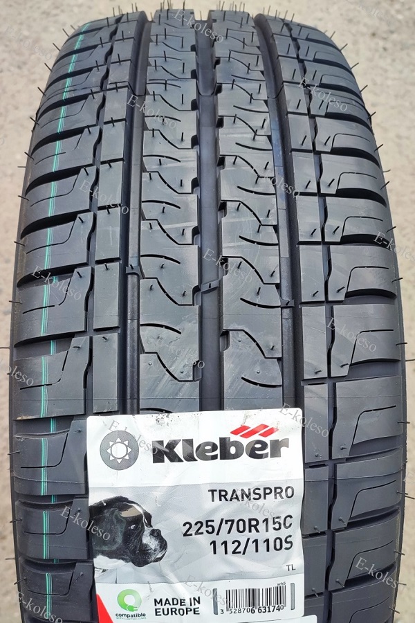 Автомобильные шины Kleber Transpro 225/70 R15C 112/110S