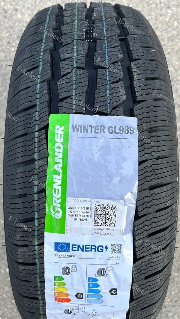 Автомобильные шины Grenlander Winter GL989 215/60 R16C 103/101T