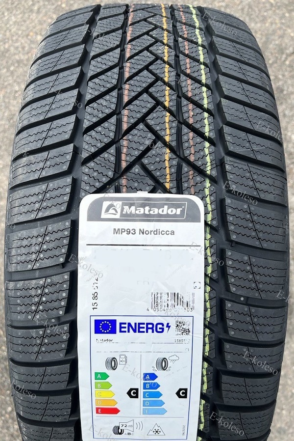 Автомобильные шины Matador MP 93 Nordicca 225/40 R18 92V