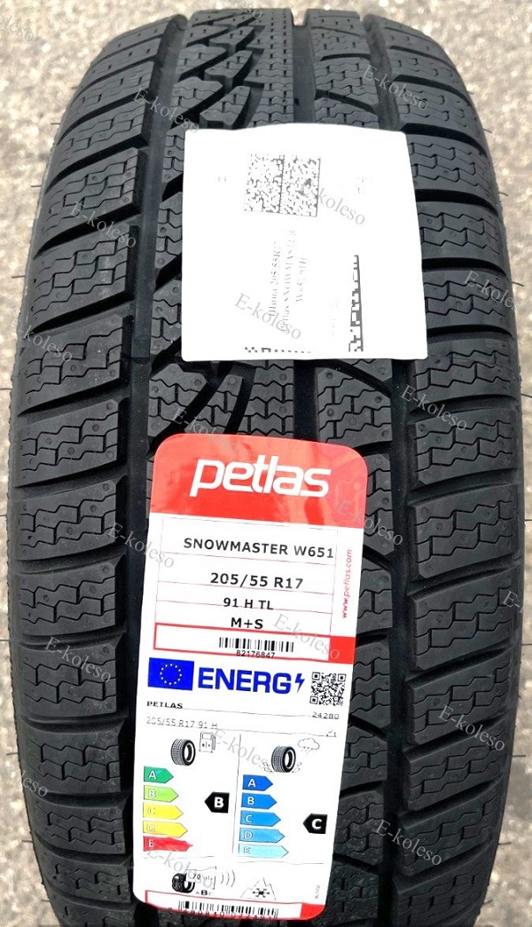 Автомобильные шины Petlas Snowmaster W651 205/55 R17 91H