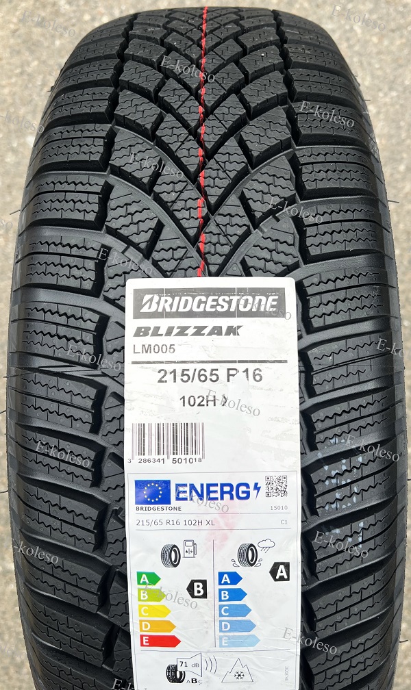 Автомобильные шины Bridgestone Blizzak LM005 215/65 R16 102H