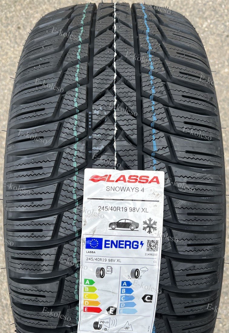 Автомобильные шины Lassa Snoways 4 245/40 R19 98V