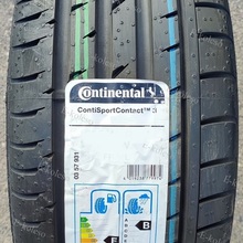 Автомобильные шины Continental Contisportcontact 3 275/40 R19 101W