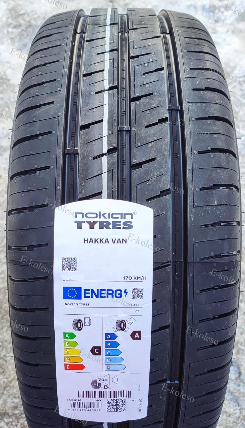 Автомобильные шины Nokian Tyres Hakka Van 225/70 R15C 112/110R