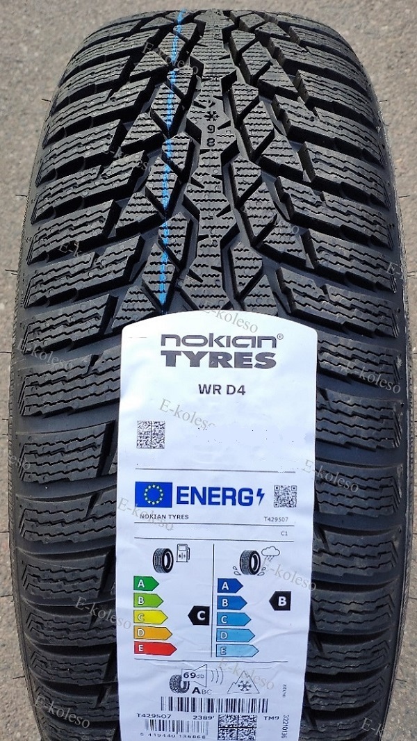 Автомобильные шины Nokian Tyres WR D4 195/55 R16 91H