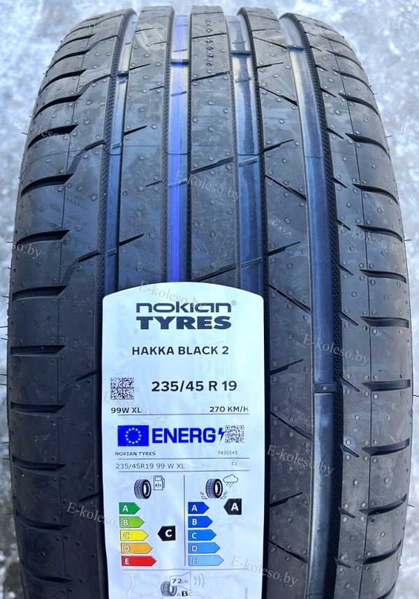 Автомобильные шины Nokian Tyres Hakka Black 2 235/45 R19 99W