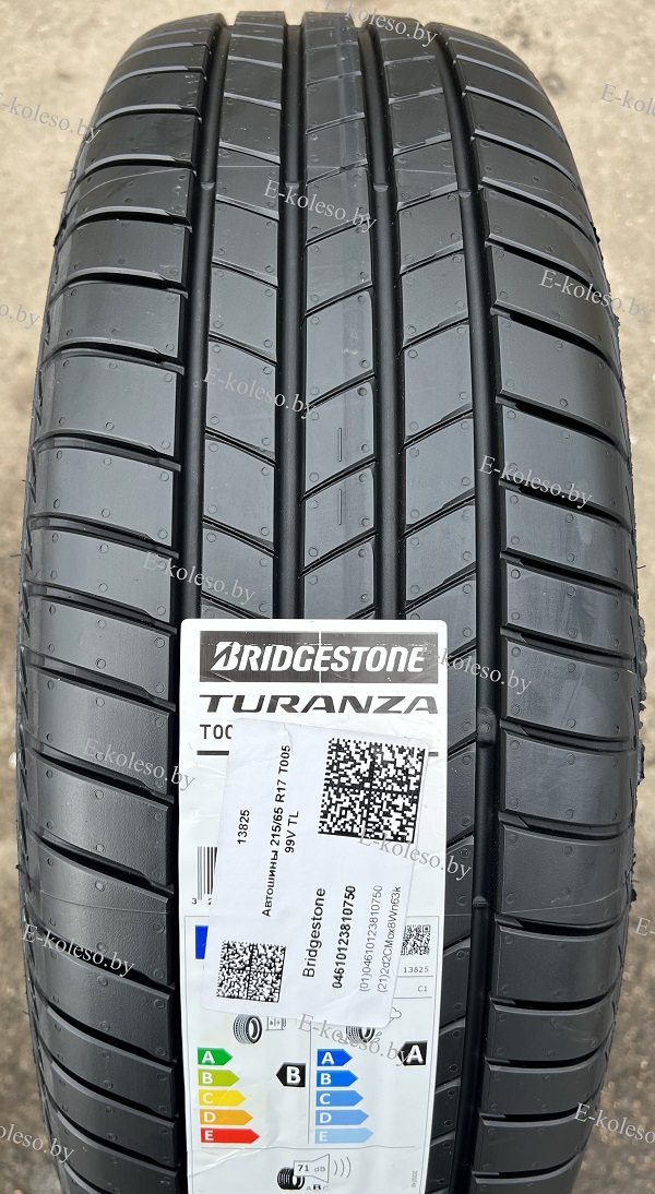 Автомобильные шины Bridgestone Turanza T005 215/65 R17 99V