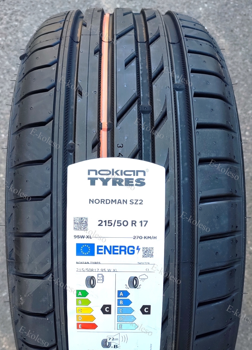 Автомобильные шины Nokian Tyres Nordman SZ2 215/50 R17 95W