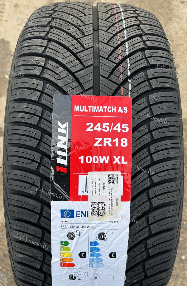 Автомобильные шины iLINK MULTIMATCH A/S 245/45 R18 100W