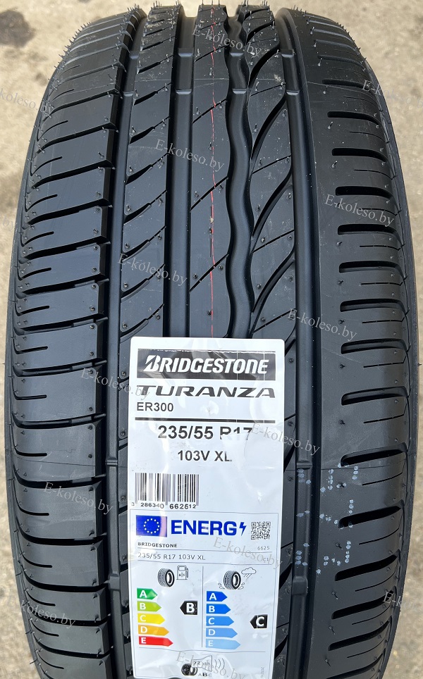 Автомобильные шины Bridgestone Turanza Er300 235/55 R17 103V
