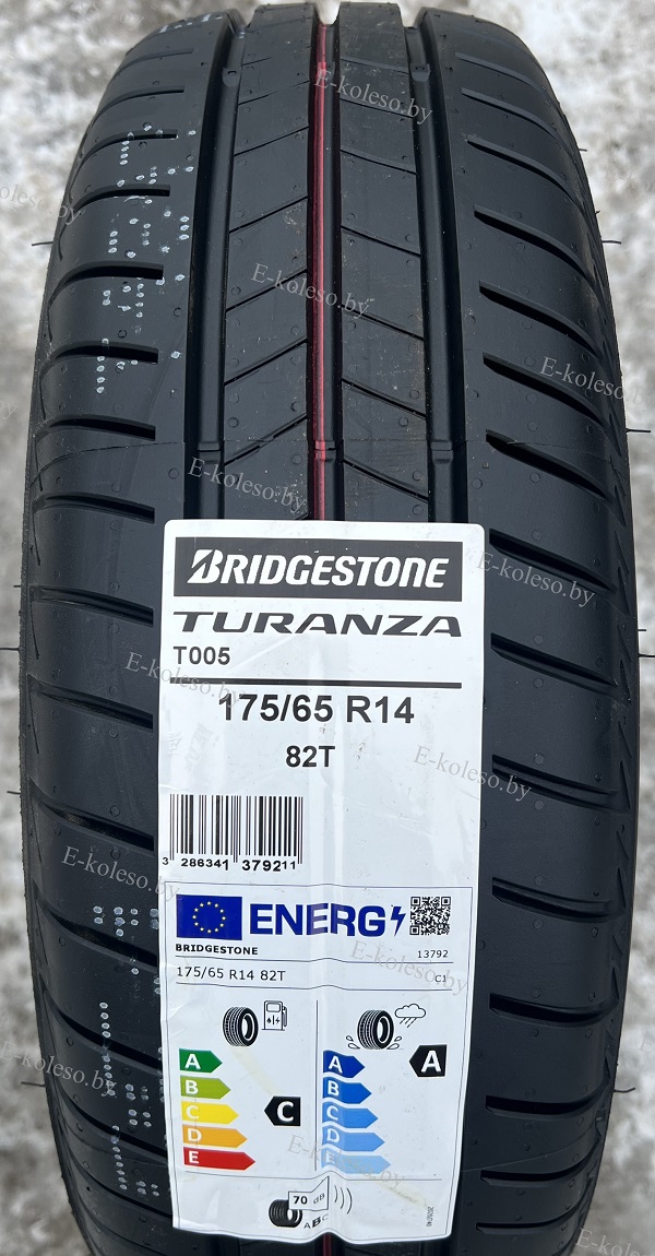 Автомобильные шины Bridgestone Turanza T005 175/65 R14 82T
