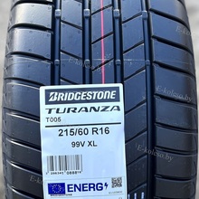 Автомобильные шины Bridgestone Turanza T005 215/60 R16 99V