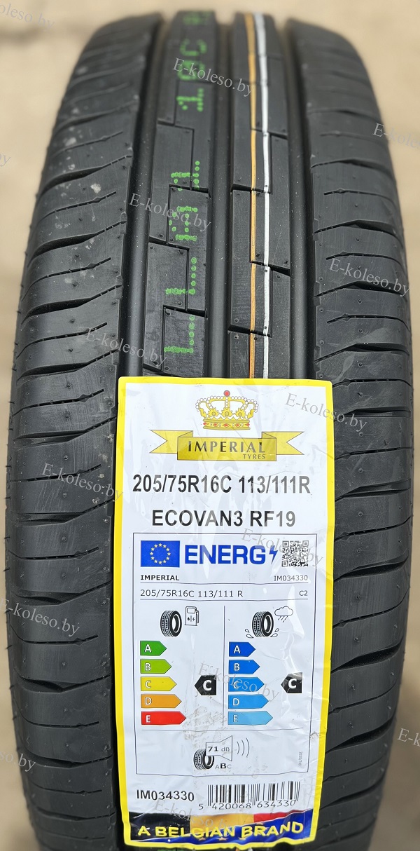 Автомобильные шины Imperial Ecovan 3 (rf19) 205/75 R16C 113/111R