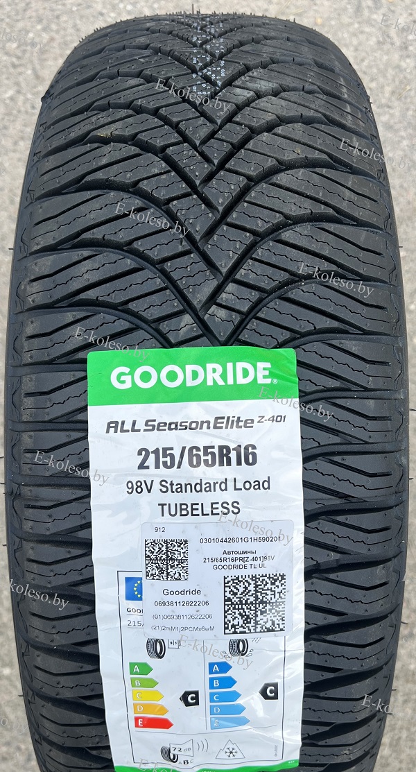 Автомобильные шины Goodride All Season Elite Z-401 215/65 R16 98V
