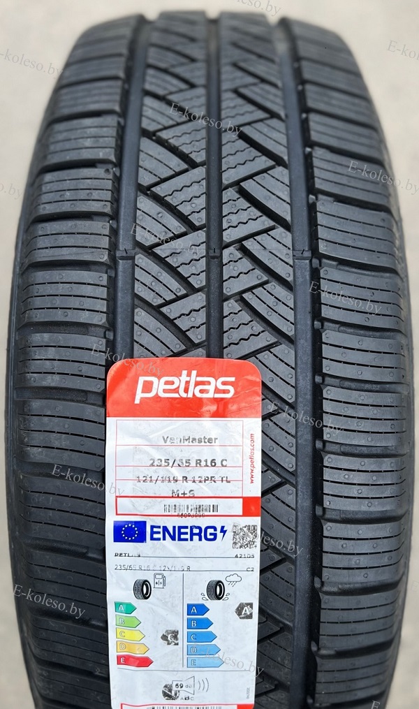 Автомобильные шины Petlas VANMASTER A/S 225/70 R15C 116/114R