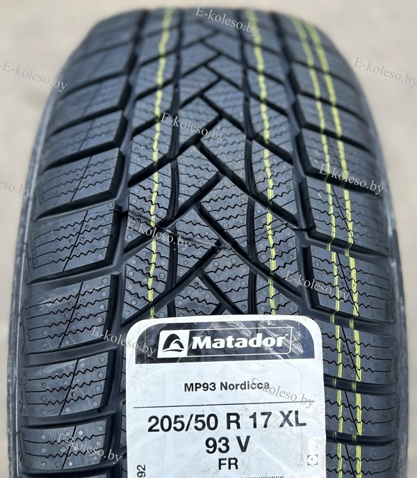 Автомобильные шины Matador MP 93 Nordicca 205/50 R17 93V