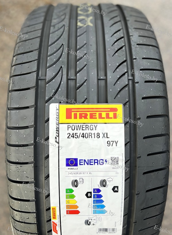 Автомобильные шины Pirelli POWERGY 245/40 R18 97Y
