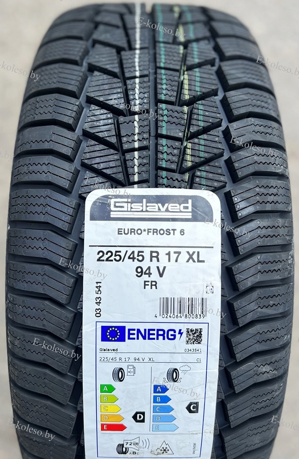 Автомобильные шины Gislaved Euro*frost 6 225/45 R17 94V
