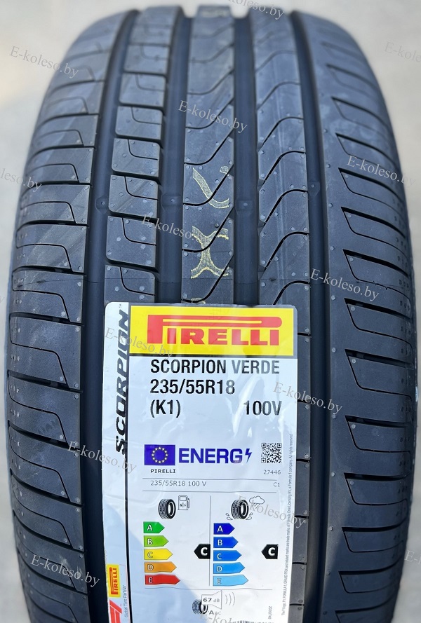 Автомобильные шины Pirelli Scorpion Verde 235/55 R18 100V