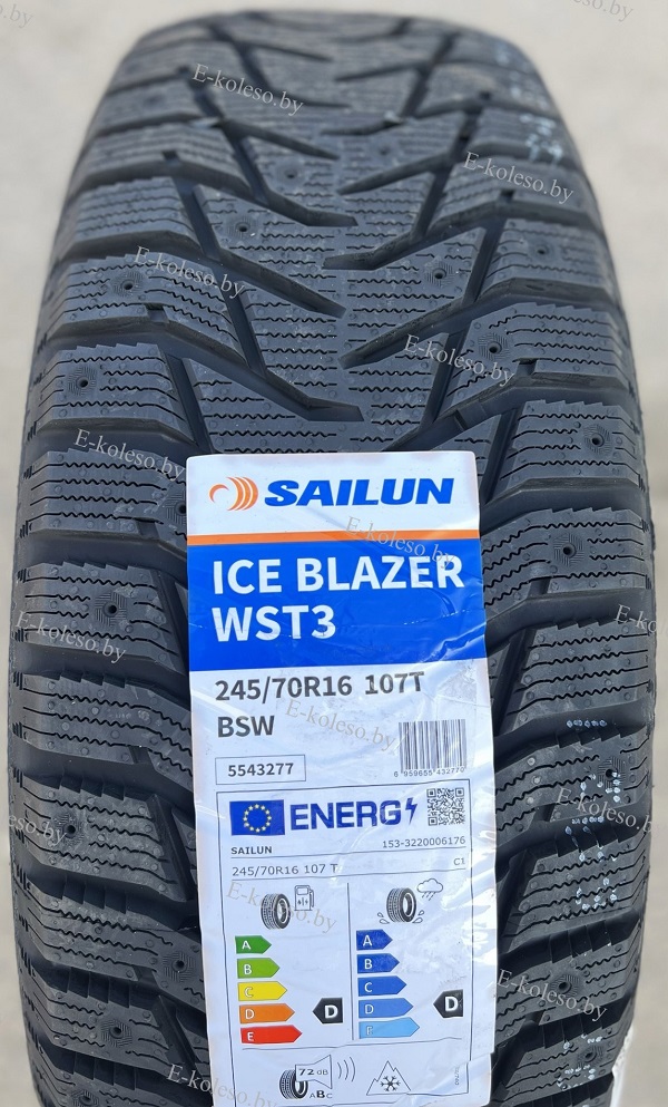 Автомобильные шины Sailun Ice Blazer WST3 245/70 R16 107T