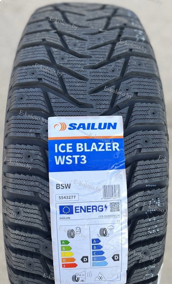 Автомобильные шины Sailun Ice Blazer WST3 155/65 R14 75T