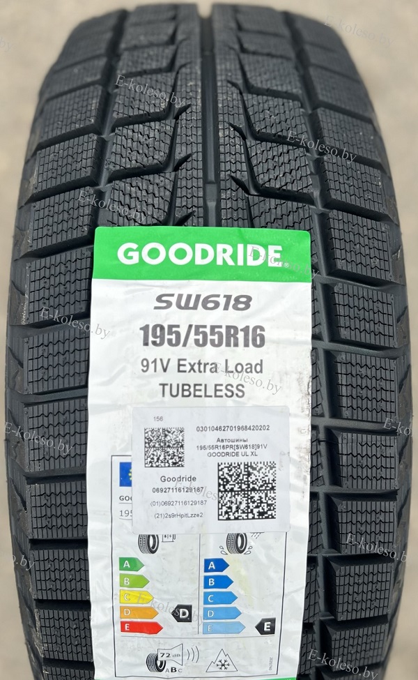Автомобильные шины Goodride SW618 195/55 R16 91V