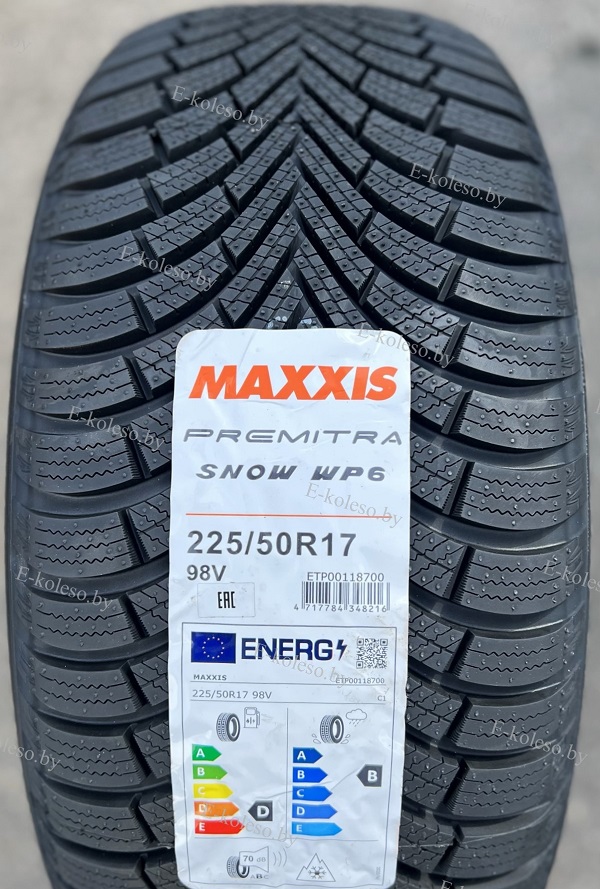 Автомобильные шины Maxxis Premitra Snow WP6 225/50 R17 98V