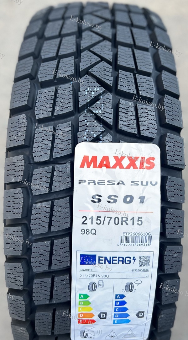 Автомобильные шины Maxxis Presa Suv Ss-01 215/70 R15 98Q
