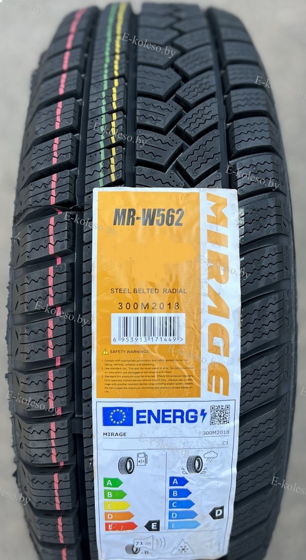 Автомобильные шины Mirage Mr-w562 205/45 R16 87H