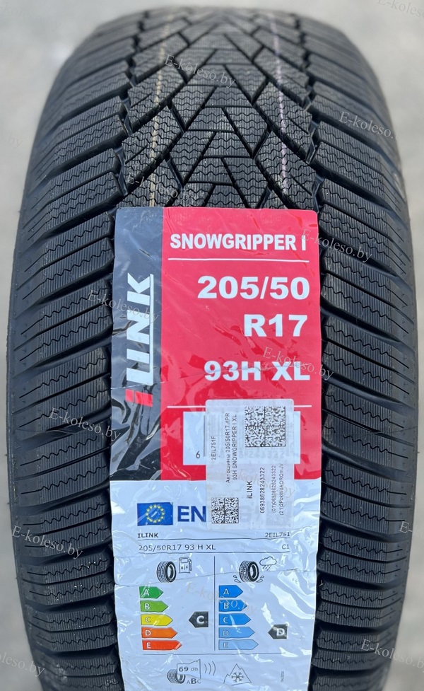 Автомобильные шины iLINK Snowgripper I 205/50 R17 93H