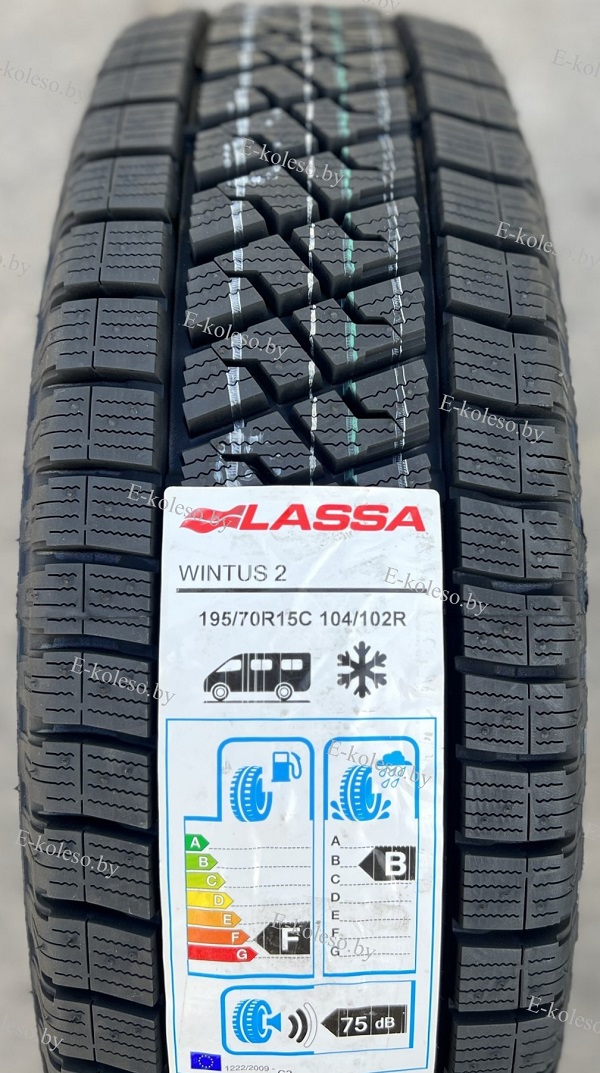 Автомобильные шины Lassa Wintus 2 195/70 R15C 104/102R