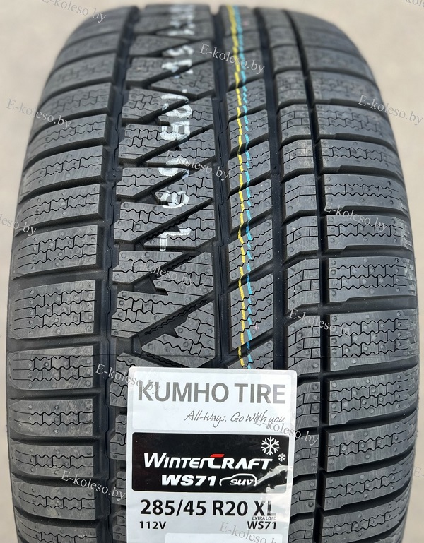 Автомобильные шины Kumho Wintercraft WS71 285/45 R20 112V