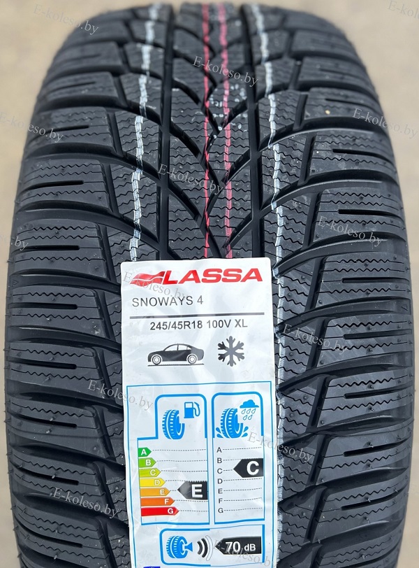 Автомобильные шины Lassa Snoways 4 245/45 R18 100V