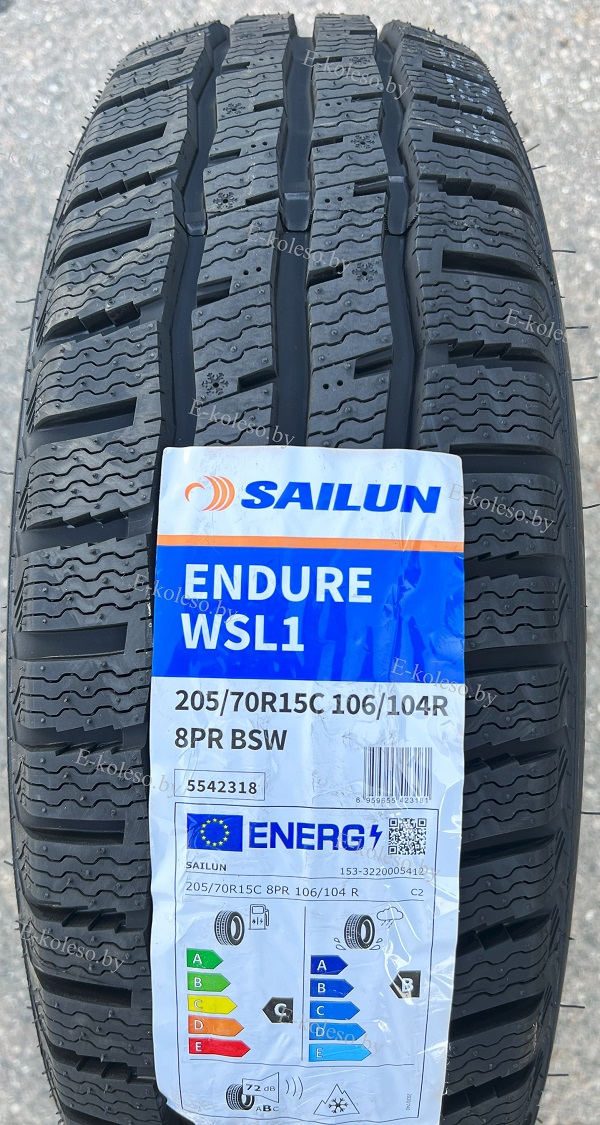 Автомобильные шины Sailun Endure WSL1 205/70 R15C 106/104R